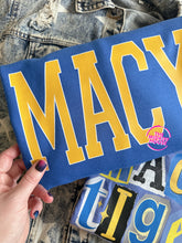 Load image into Gallery viewer, MACY VARSITY CREWNECK
