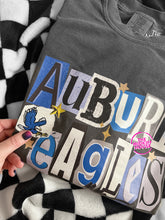 Load image into Gallery viewer, AUBURN EAGLES SCRAPBOOK TEE
