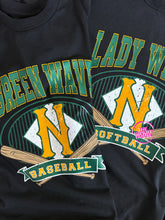Load image into Gallery viewer, LADY WAVE SOFTBALL VINTAGE BANNER TEE

