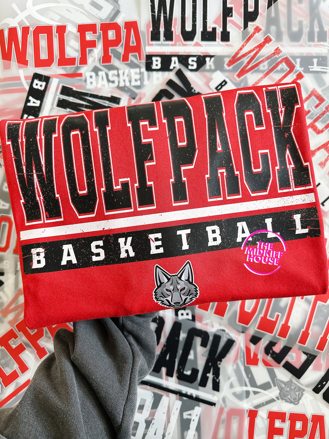 WOLFPACK BASKETBALL BOLD TEE