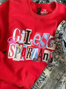 SPARTANS SCRAPBOOK CREWNECK