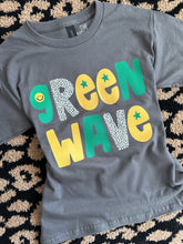 Load image into Gallery viewer, SALE! GREEN WAVE LITTLE CUTIE TEE
