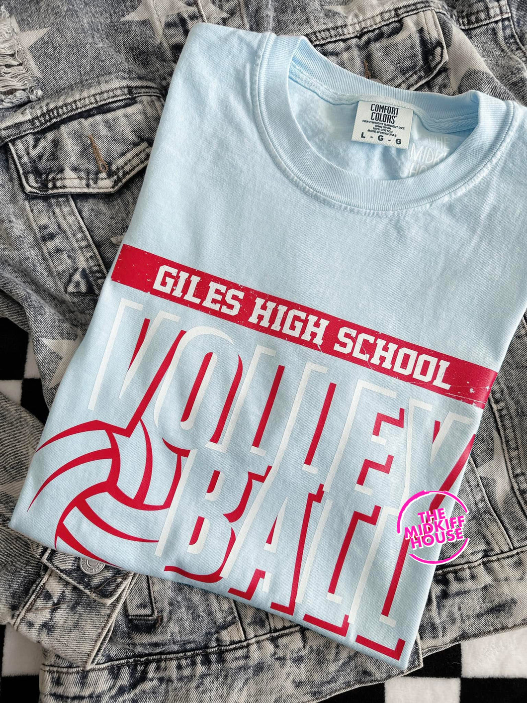 GILES HIGH SCHOOL VOLLEYBALL TEE