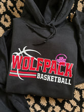 Load image into Gallery viewer, WOLFPACK GAME ON HOODIE
