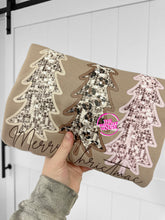 Load image into Gallery viewer, FAUX SPARKLE TREES CREWNECK
