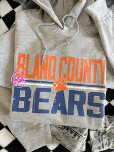 BEARS RETRO BLOCK HOODIE