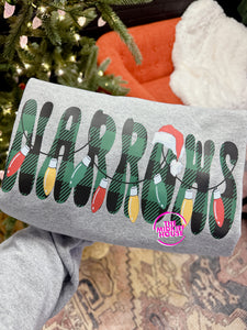 SALE! NARROWS CHRISTMAS LIGHTS CREWNECK