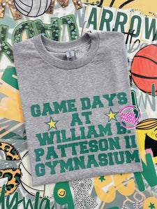 SALE! PATTESON GYM TEE