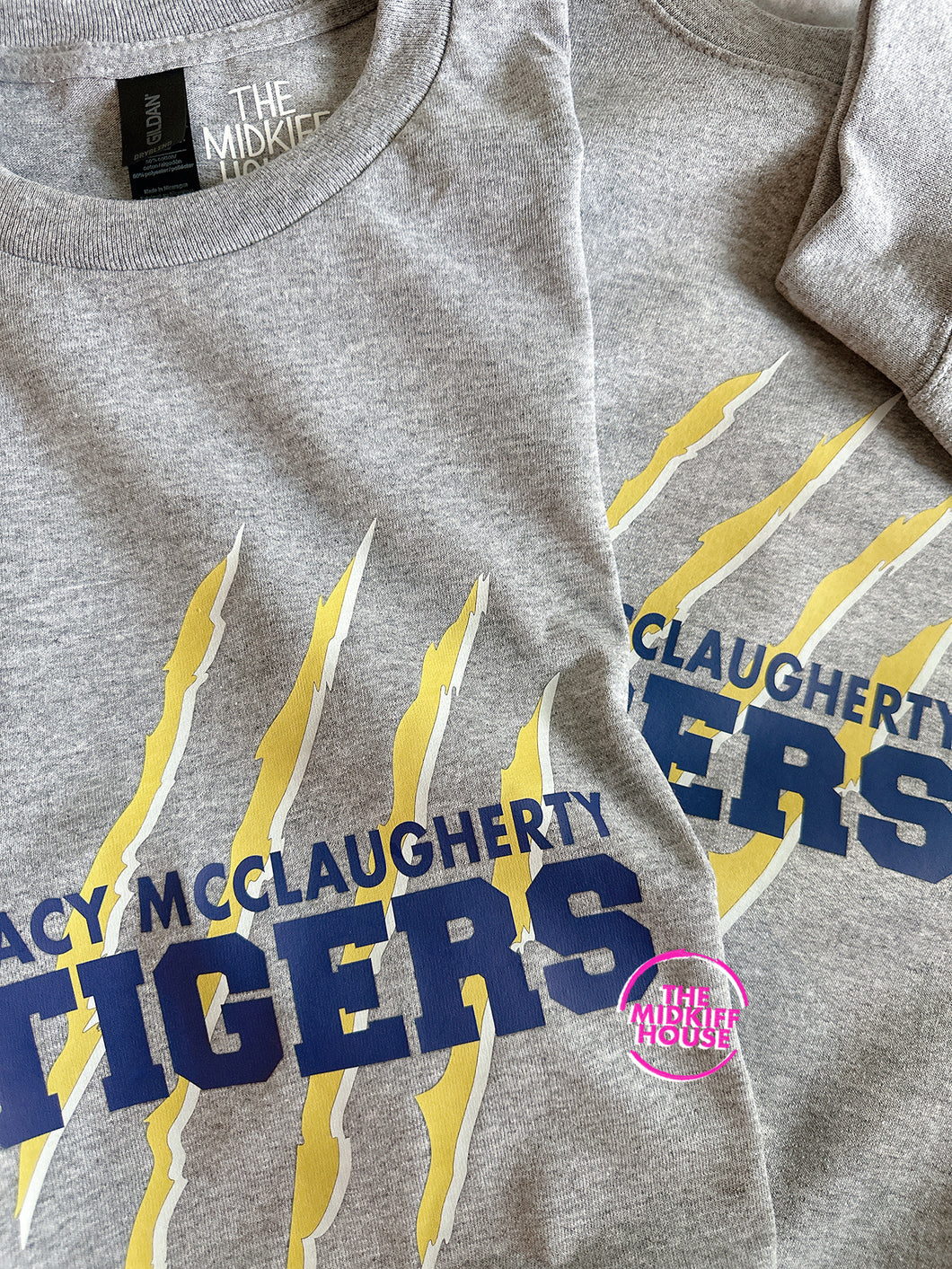 MACY TIGERS SCRATCH CREWNECK