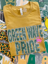 Load image into Gallery viewer, GREEN WAVE PRIDE TEE

