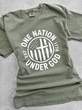 Load image into Gallery viewer, ONE NATION UNDER GOD TEE
