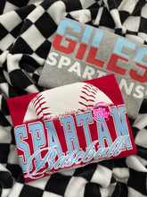 Load image into Gallery viewer, SPARTAN BASEBALL BIG TIME VINTAGE TEE
