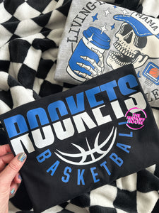 ROCKET BASKETBALL HALF SPLIT TEE