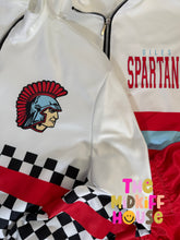 Load image into Gallery viewer, PRE-ORDER: SPARTANS CHECKERBOARD PULLOVER (TAT 4-6 WEEKS)
