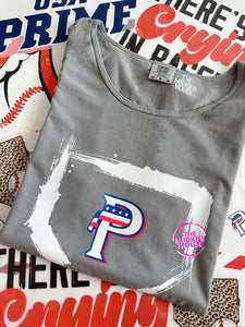 PRIME LOGO HOME PLATE TANK