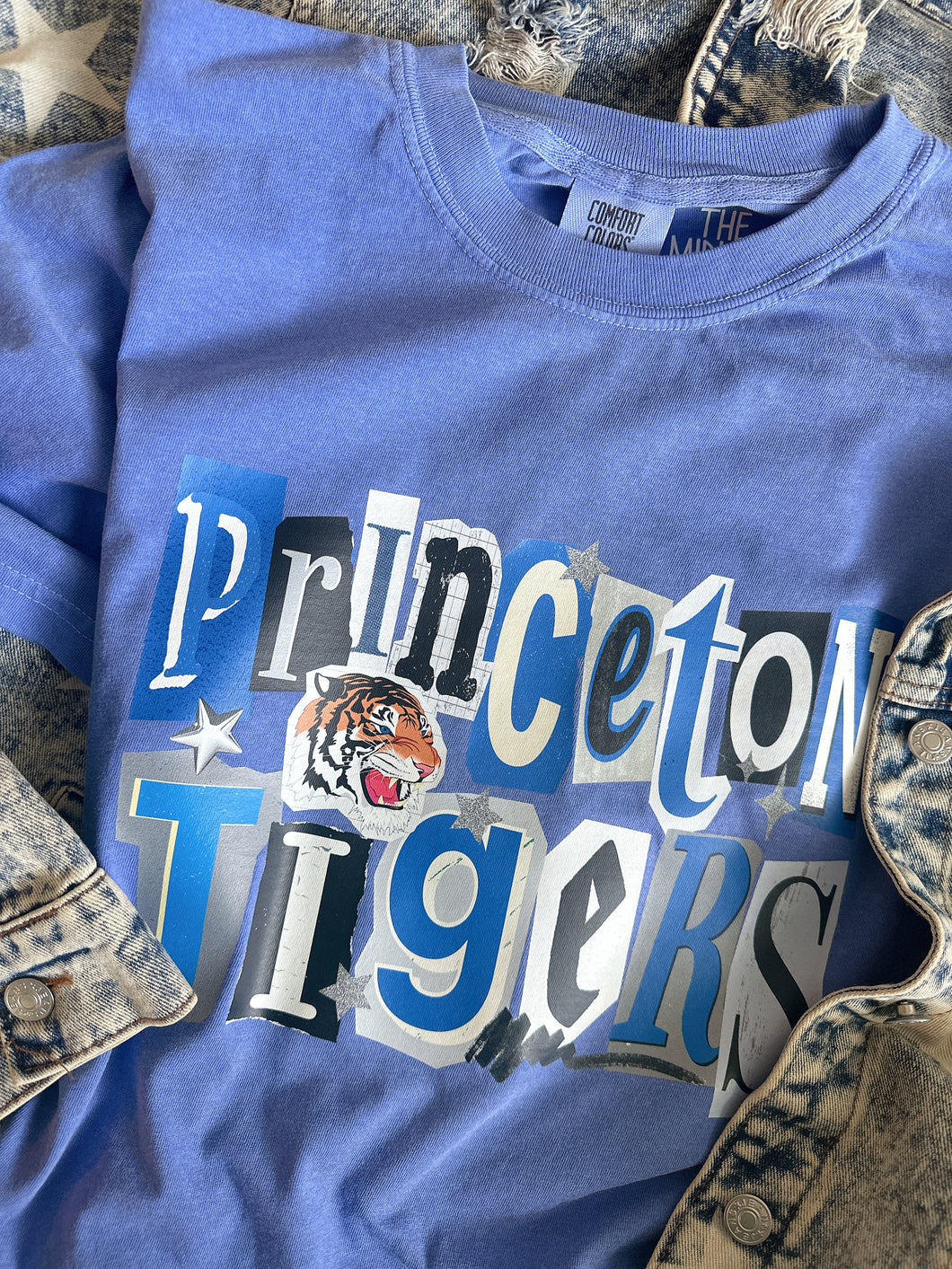 PRINCETON TIGERS SCRAPBOOK TEE