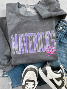 MAVERICKS VARSITY CREWNECK