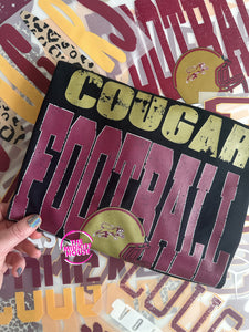 COUGAR FOOTBALL BOLD TEE