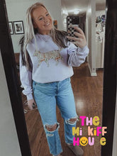 Load image into Gallery viewer, FLORAL CAT CREWNECK
