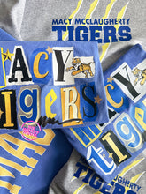 Load image into Gallery viewer, MACY TIGERS SCRAPBOOK TEE
