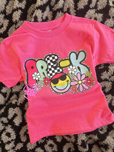 Load image into Gallery viewer, BACK TO SCHOOL GROOVY SMILE TEE
