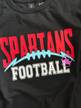 Load image into Gallery viewer, SPARTANS FOOTBALL ARCHED TEE
