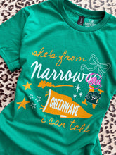 Load image into Gallery viewer, SHE'S FROM NARROWS TEE (IN-STOCK)

