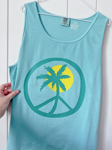 PALM TREE PEACE SIGN