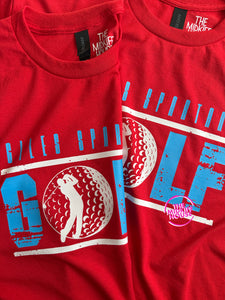 GILES SPARTANS GOLF BOLD TEE