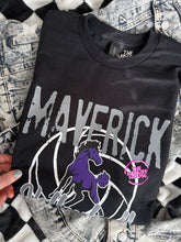 Load image into Gallery viewer, MAVERICK VOLLEYBALL VINTAGE STAMP TEE
