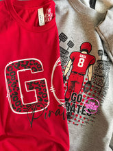 Load image into Gallery viewer, GO PIRATES FOOTBALL PLAYER CREWNECK
