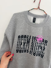 Load image into Gallery viewer, NURSE POLKA DOT ARCH ALPHA CREWNECK
