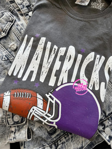 MAVERICKS GRUNGE HELMET TEE