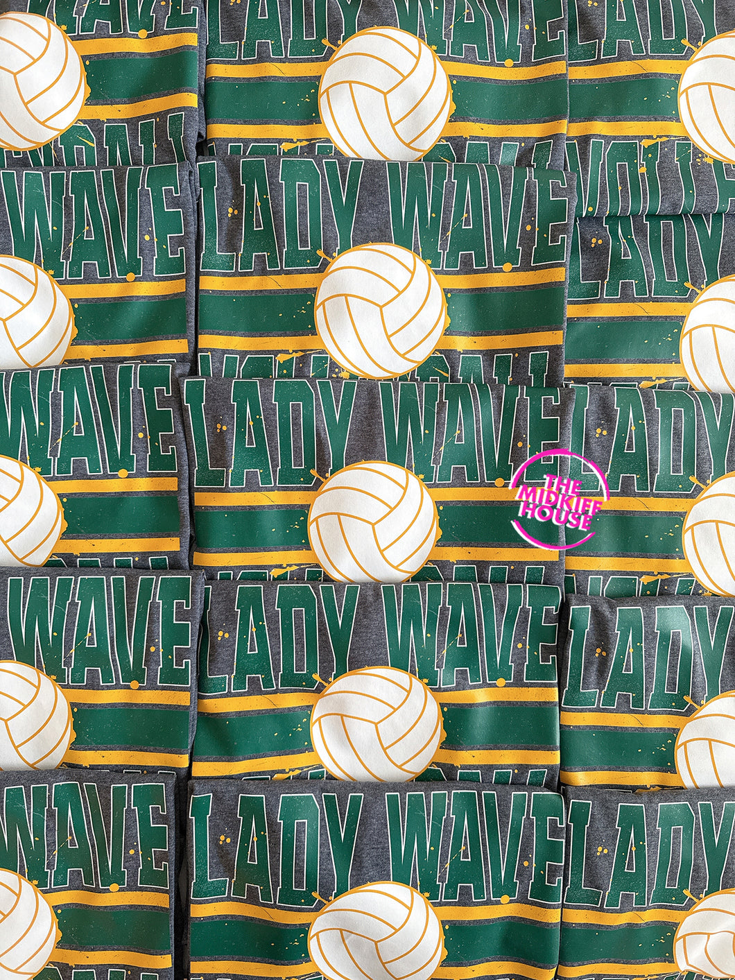 LADY WAVE VOLLEYBALL INKED LINES