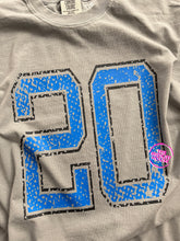 Load image into Gallery viewer, WILDCATS JERSEY NUMBER TEE
