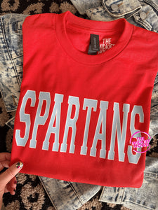 SPARTANS VARSITY TEE