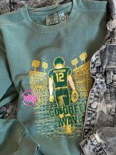 Load image into Gallery viewer, GO GREEN WAVE FOOTBALL PLAYER CREWNECK
