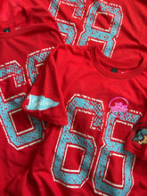 Load image into Gallery viewer, SPARTANS JERSEY NUMBER TEE
