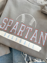 Load image into Gallery viewer, SPARTAN BASEBALL JERSEY TITLE CREWNECK
