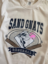 Load image into Gallery viewer, SAND GNATS BASEBALL VINTAGE BANNER TEE
