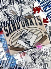 Load image into Gallery viewer, SAND GNATS BASEBALL VINTAGE BANNER TEE
