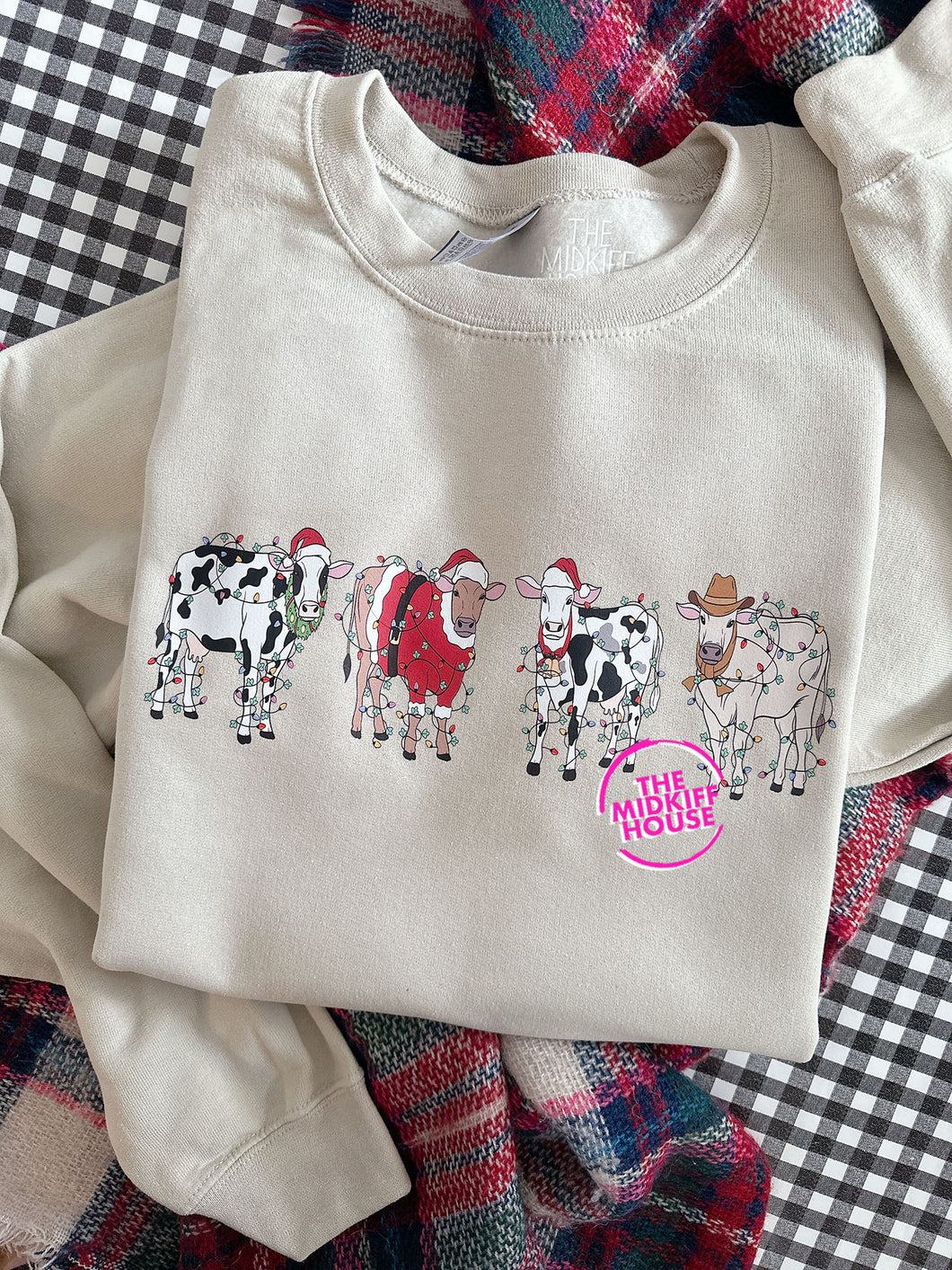 JINGLE COWS CREWNECK