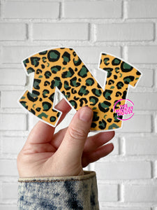 LEOPARD LOGO STICKER