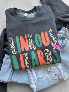 SALE! LIZARDS LEOPARD STAMP CREWNECK