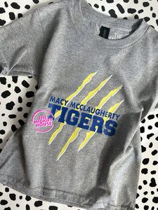 MACY TIGERS SCRATCH TEE (CLEARANCE)