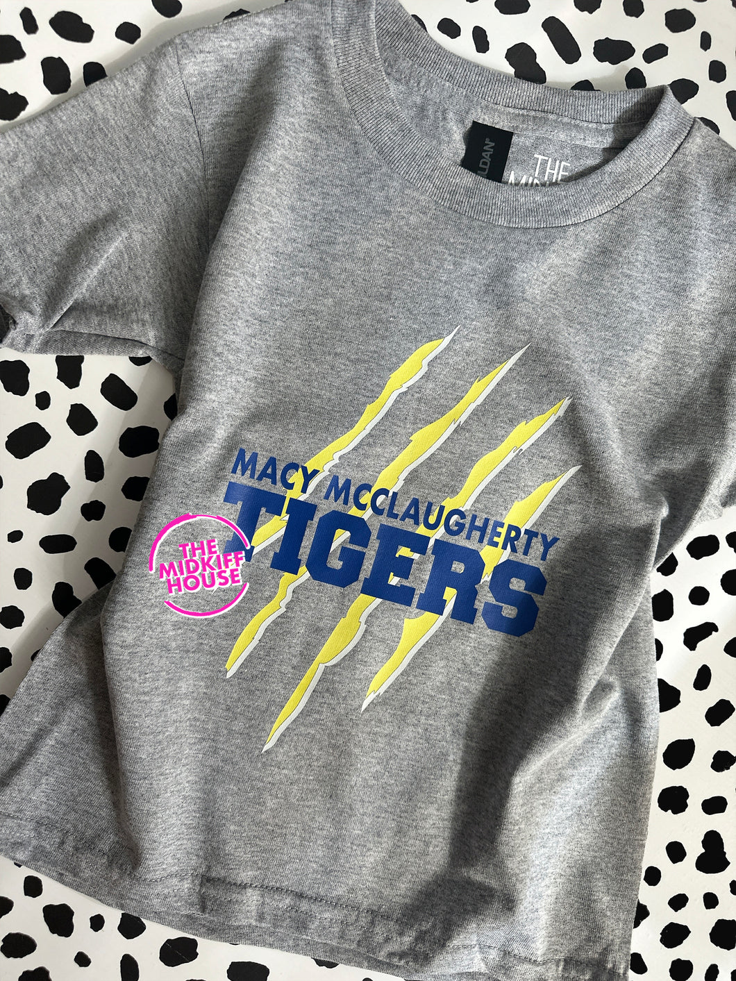 MACY TIGERS SCRATCH TEE (CLEARANCE)