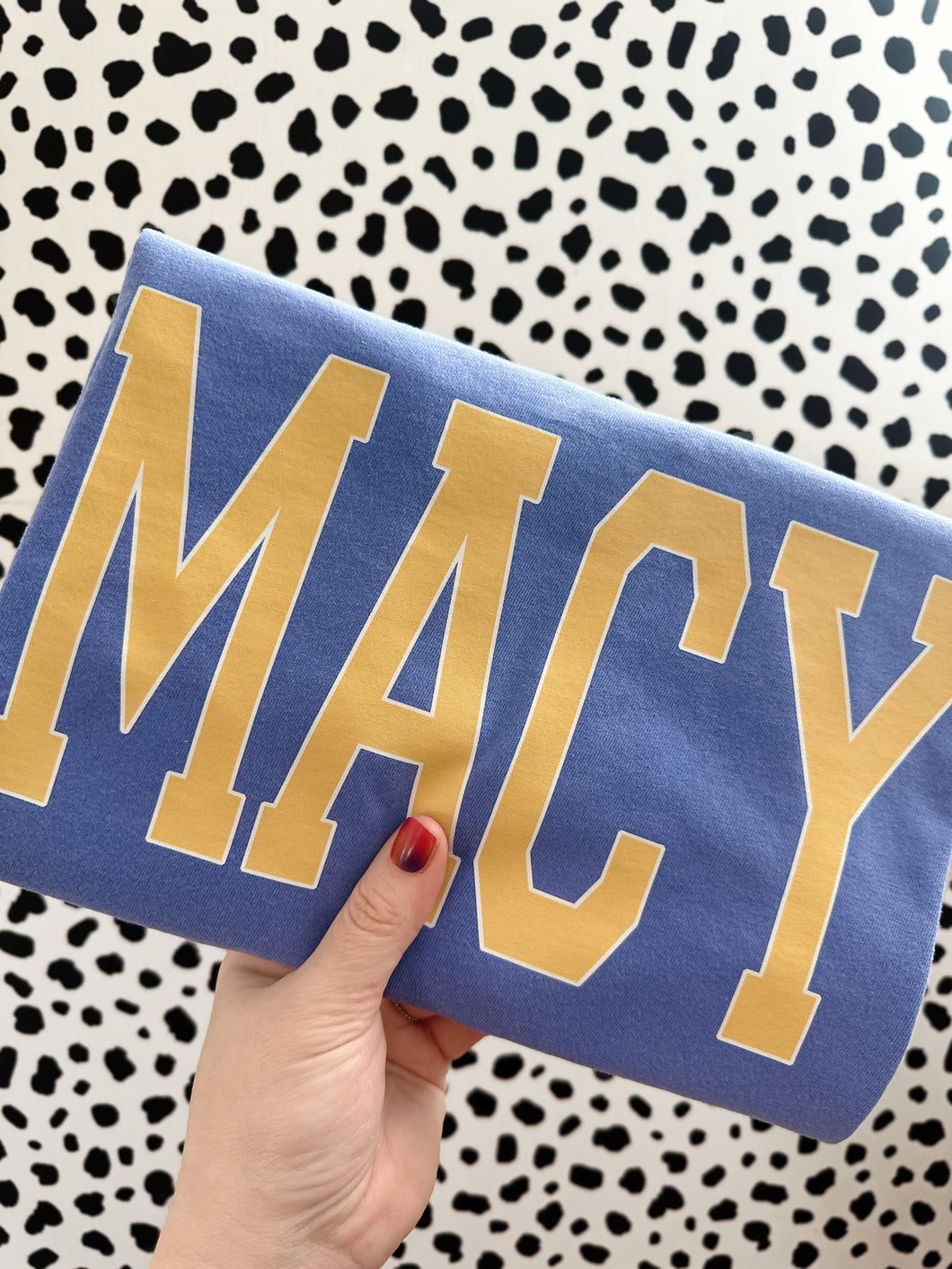 MACY VARSITY TEE