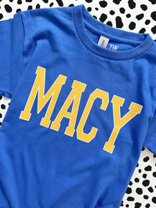 MACY VARSITY TEE