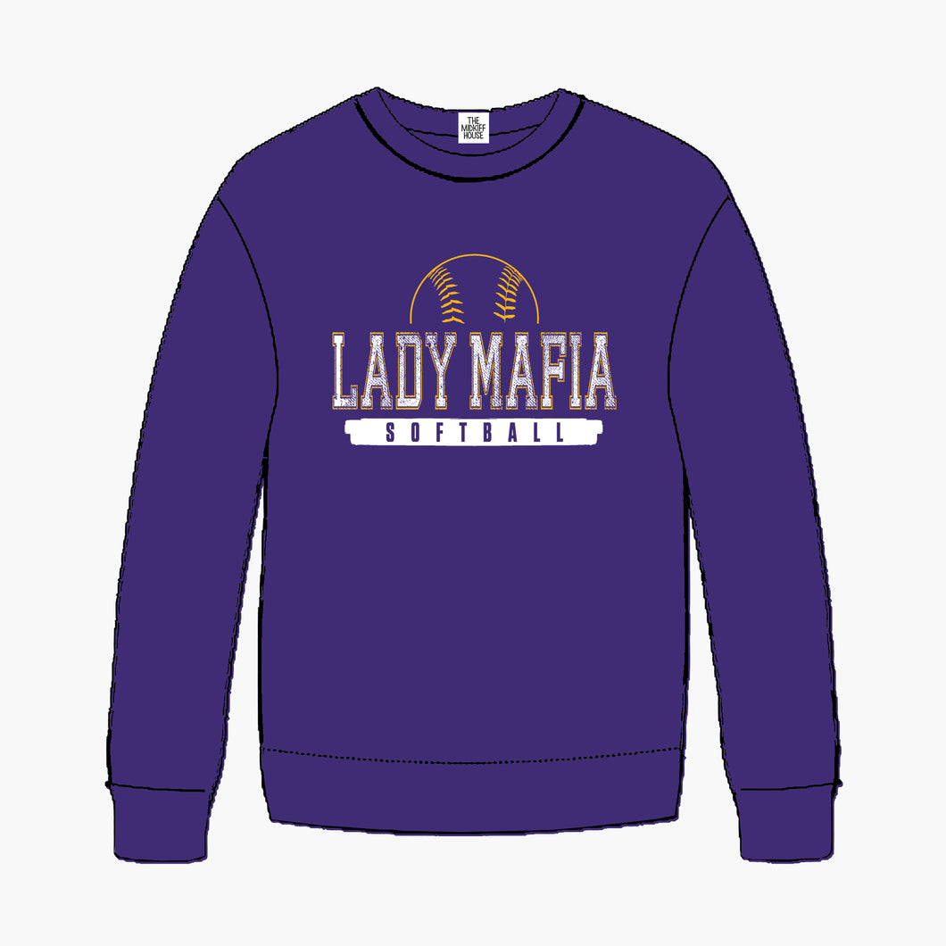LADY MAFIA JERSEY TITLE CREWNECK