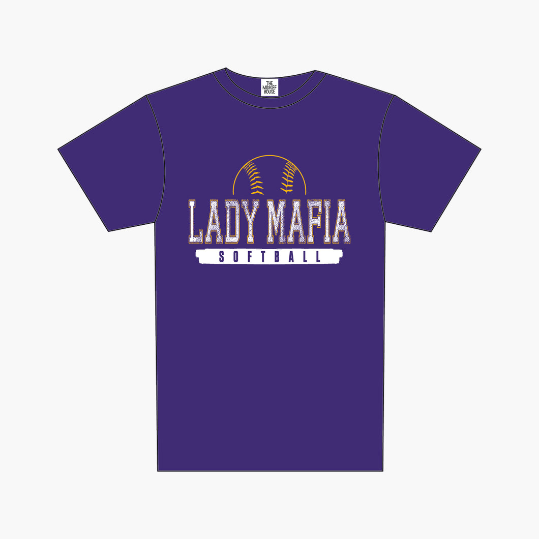 LADY MAFIA JERSEY TITLE TEE